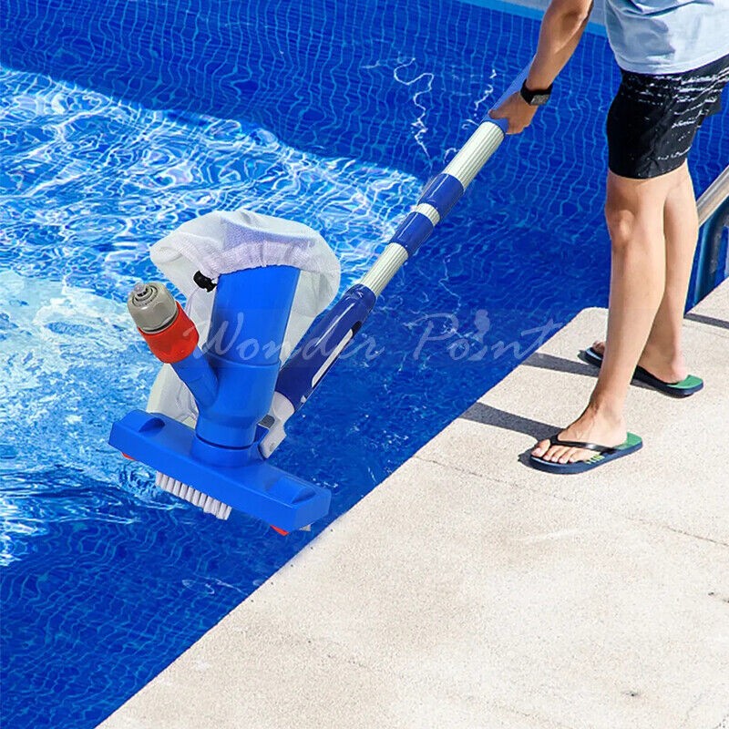Swimming Pool Spa Suction Vacuum Head Cleaner Cleaning Kit Pool Accessories Tool