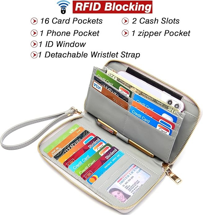 YZAOLL Purses for Women Faux Leather Medium Large Tote Satchel Shoulder Purse Handbag Wallet set