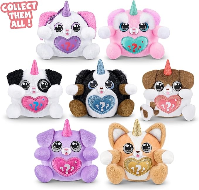 Rainbocorns Puppycorn Shepherd Scent Surprise - Surprise Unboxing Soft Toy, Scented Puppy Plush for Girls by ZURU