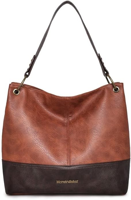 Montana West Hobo Bag Purses and Handbags for Women Top Handle Handbags with Pockets Zipper